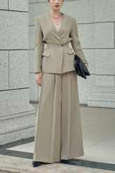 Hazel Neon Corset Blazer Set | Dress In Beauty